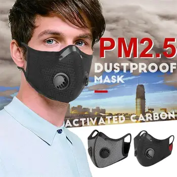 

Outdoor Sports Breathing Mask with Filter Valve Surface is Anti-bacterial, Anti-haze, Dustproof, Comfortable and Breathable