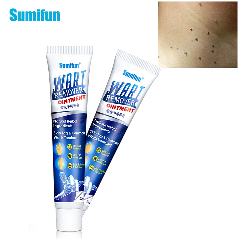 

Sumifun New 1/2Pcs Skin Tag Remover Warts Remover Ointment Wart Treatment Cream Herbal Extract Corn Plaster Warts Ointment
