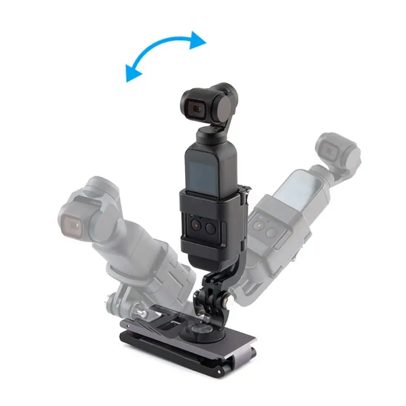 Черный L кронштейн вращающийся держатель крепление адаптера для DJI OSMO Карманный ручной карданный подвес аксессуары для экшн-камеры M5TB
