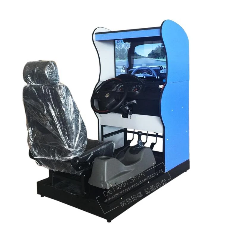 China Factory Price Blue Car Driving Practice Training Simulator For Training Center And Driving School