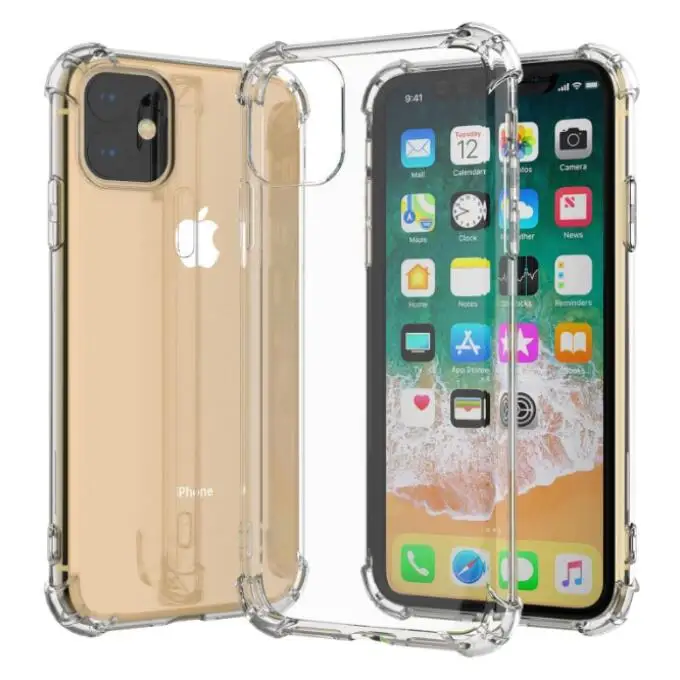 Чехол для iphone 5s se 6 6s 7 8 x xr xs 11 pro max plus подушка безопасности мобильный телефон с