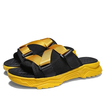 

men slide man sandalen sandles verano sandel sandalia vietnam sandalias 2020 casa outdoor da deportivas shoes sandals uomo for