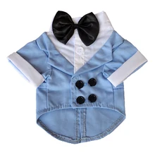 Костюм для собак, одежда, смокинг, дышащая Мода для свадебной вечеринки, распродажа