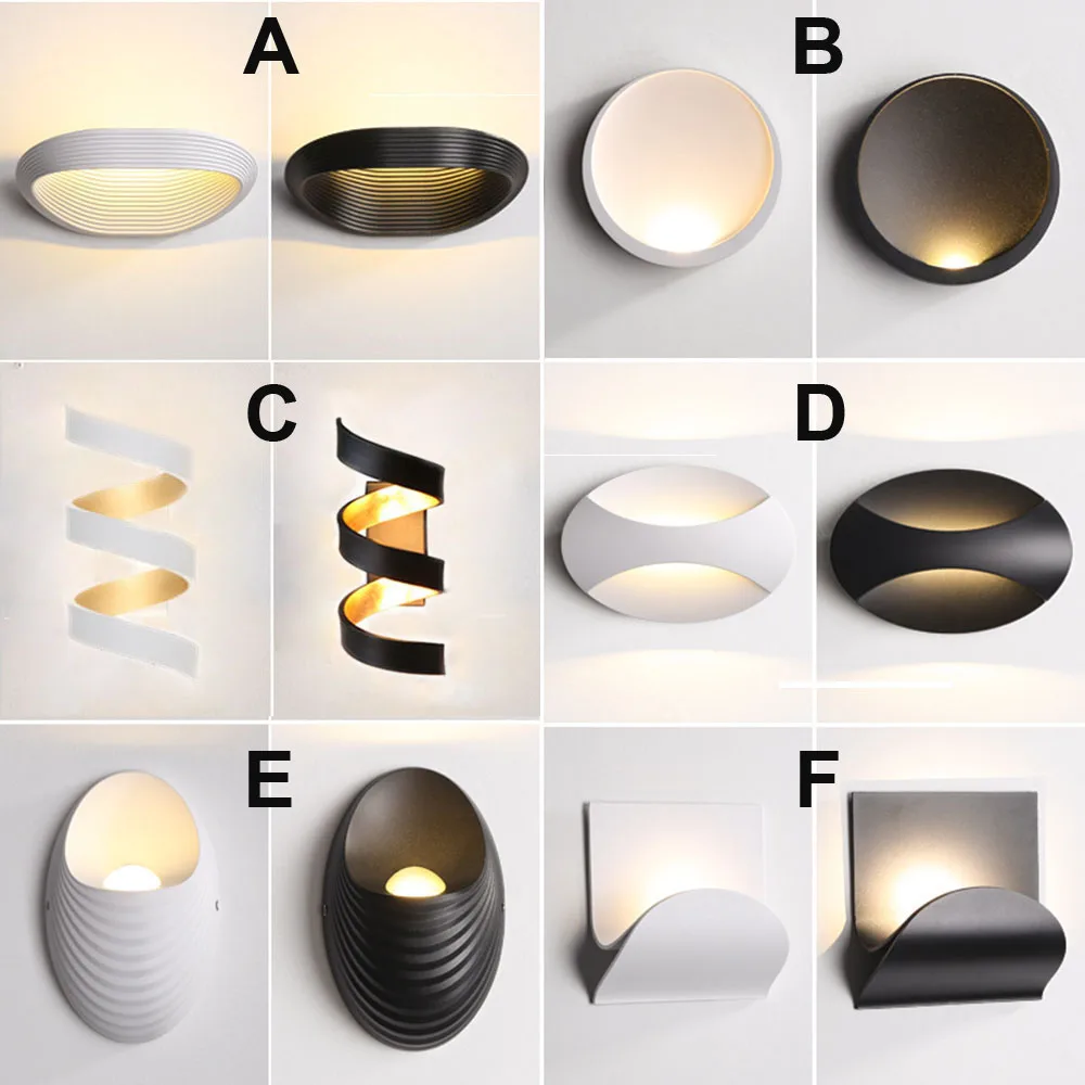 Светильник Wandlamp с аппликацией Murale, современный настенный светильник, Золотой светодиодный настенный светильник, светодиодный спиральный настенный светильник, боковой светильник для кровати