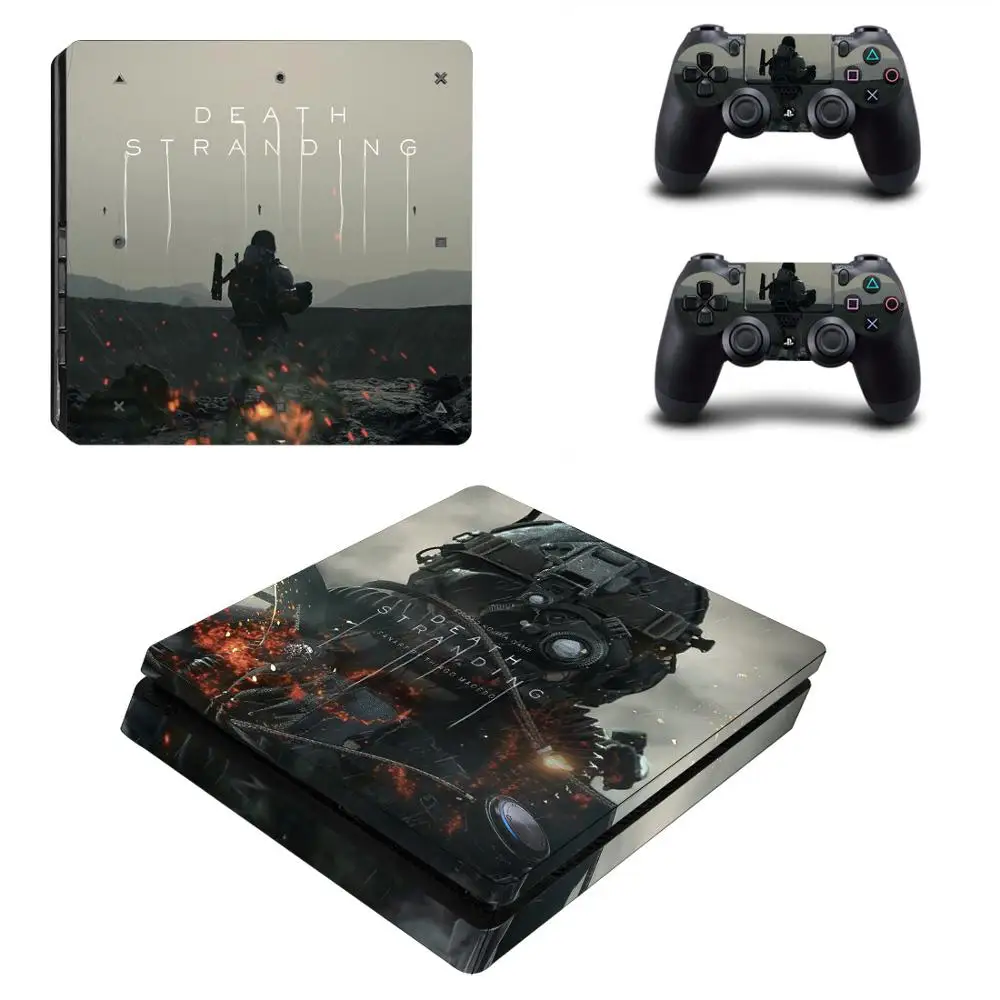 YSP4S-3777 Kojima игра Death Stranding PS4 тонкая наклейка для кожи виниловая наклейка для консоли Playstation 4 и контроллеров PS4 тонкая наклейка для кожи - Цвет: YSP4S-3777