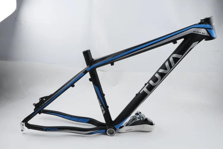 TUVA 610XC 26*16 дюймов MTB горный велосипед рама из алюминиевого сплава AL6069 дисковый тормоз Сверхлегкий 1500 г 44 мм головная трубка велосипедная Рама