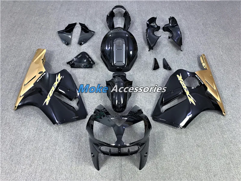 Комплект обтекателей для мотоцикла подходит кузова Kawasaki Zx-12r 2002 2003 2004 2005 Ninja кузов