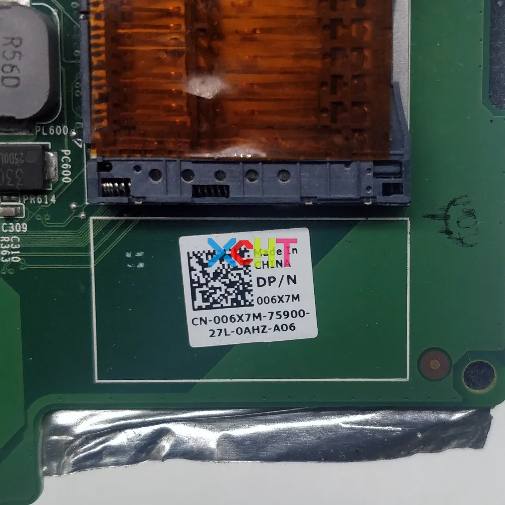CN-006X7M 006x7m 06x7m hm65 10elt16g001-a para dell