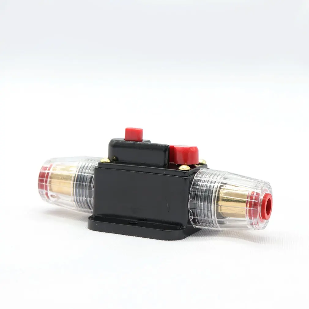 40A/60A/80A/100A DC Авто Грузовик Лодка стерео аудио автоматический выключатель ручного сброса предохранитель инвертора