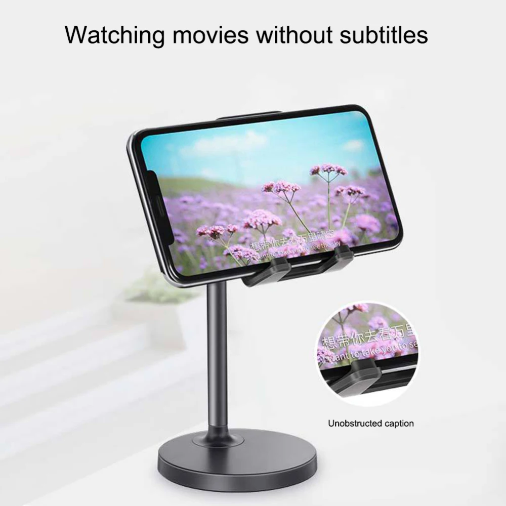 Вращающийся на 360 ° держатель для телефона iPhone 6 7 8 plus X XR для samsung S9 adjustable Подставка для планшета для iPad Air Tablet