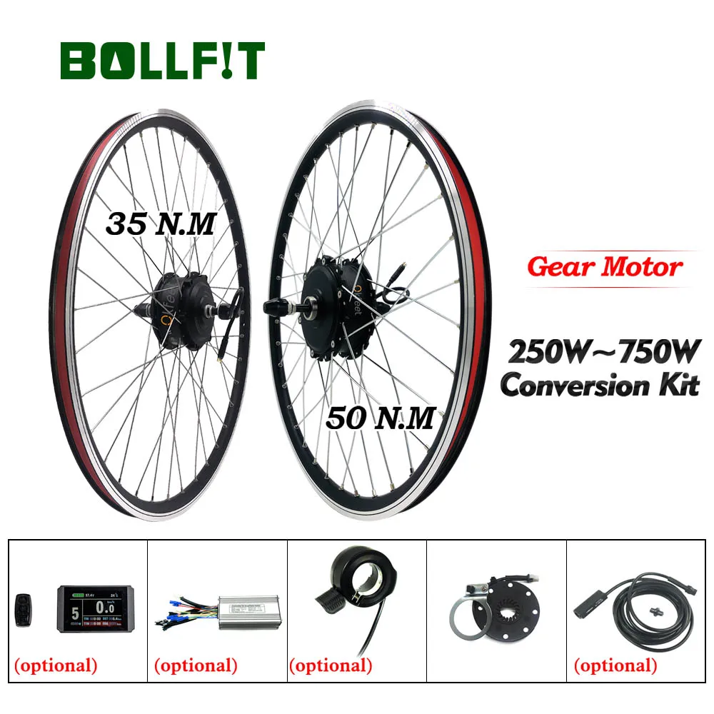 Zestaw do zamiany na rower elektryczny 36V 250W 48V 750W napęd piasty koła z przekładnią koła kt kontroler wyświetlacz LCD zestaw do konwersji roweru elektrycznego Zestaw do zamiany na rower elektryczny 36V 250W 48V 750W napęd piasty koła z przekładnią koła kt kontroler wyświetlacz LCD zestaw do konwersji roweru elektrycznego