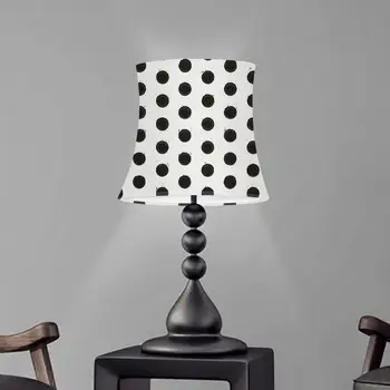 

Polka Dot Design Lampshade for Table Lamp Textile Fabrics Modern Wall Lamp Shade Pendant Lamp Cover Home Bedroom Decoration