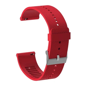 

20mm Silicone Watch Band Bracelet Strap for Polar Ignite Smartwatch Accessories Watch Strap Wristband Red