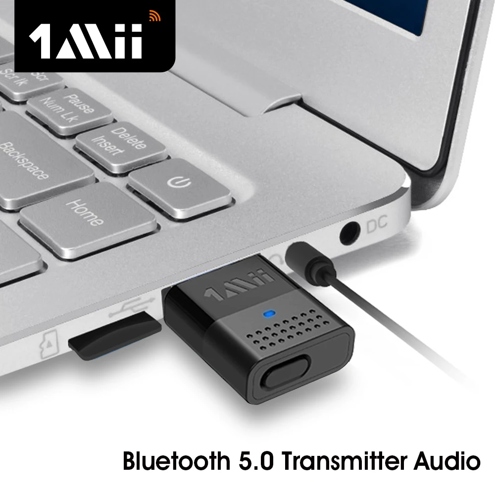 

1Mii B10 USB Bluetooth 5.0 Transmitter aptx LL HD Music Driver Free USB Wireless Bluetooth audio Adapter for PC PS4 Game Console