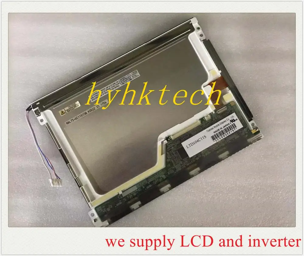 LTD104C11S 10,4 дюймовый промышленный ЖК-дисплей,& A+ класс, протестирован перед отправкой