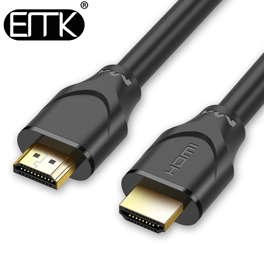 

1M 2M 3M 5M 10M 15M 4K 60Hz HDMI to HDMI Cable High Speed 2.0 Golden Plated Connection HDTV Cable Cord for UHD FHD 3D PS4 TV