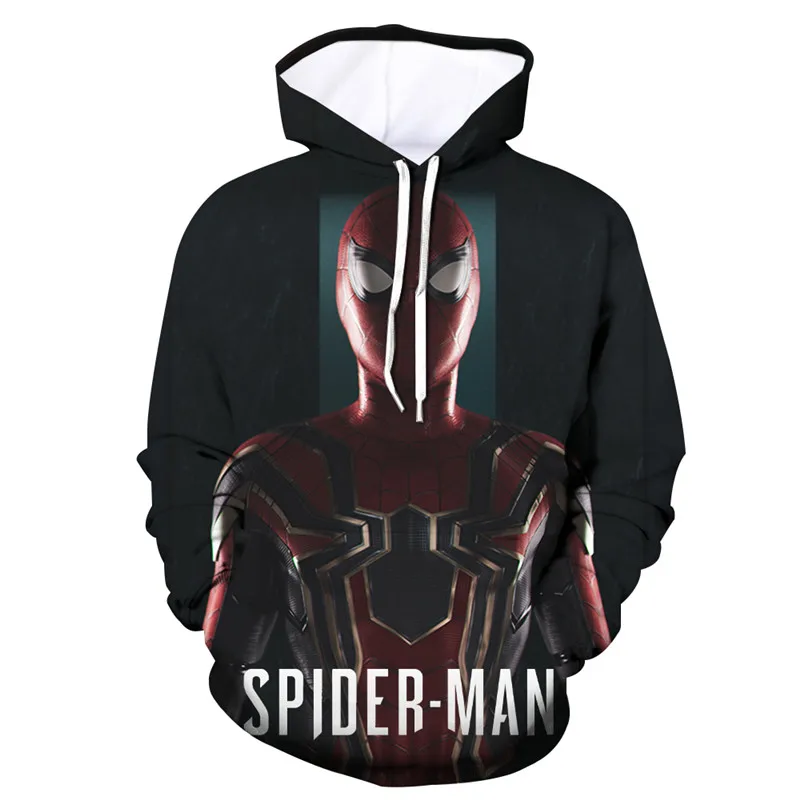 Супергерой Мстители 3 толстовка с символикой Человека-паука Человек-паук Веном