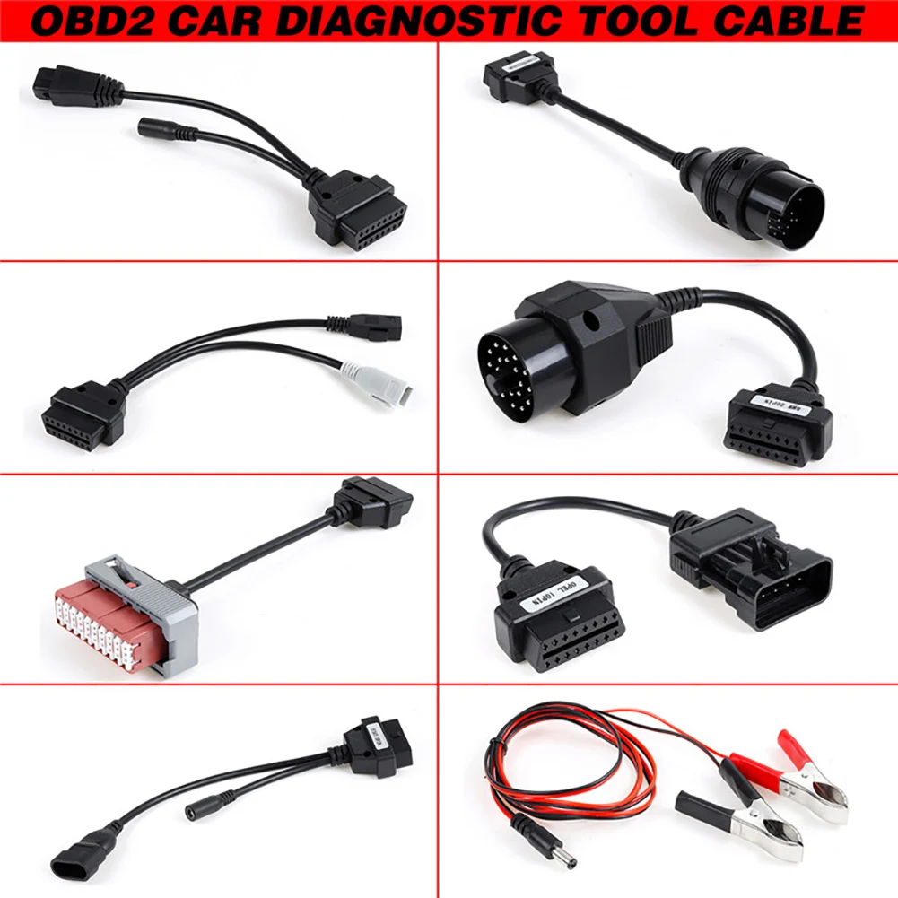 8 шт. автомобильный TCS Pro программатор OBD2 Диагностический интерфейс кабель