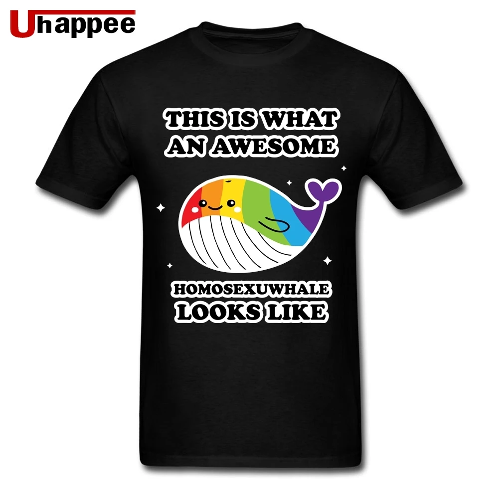 Оверсайз Awesome Homosexul КИТ футболки мужские Великобритания Стиль мода короткий рукав, круглый вырез мужские футболки оптовая продажа 80S