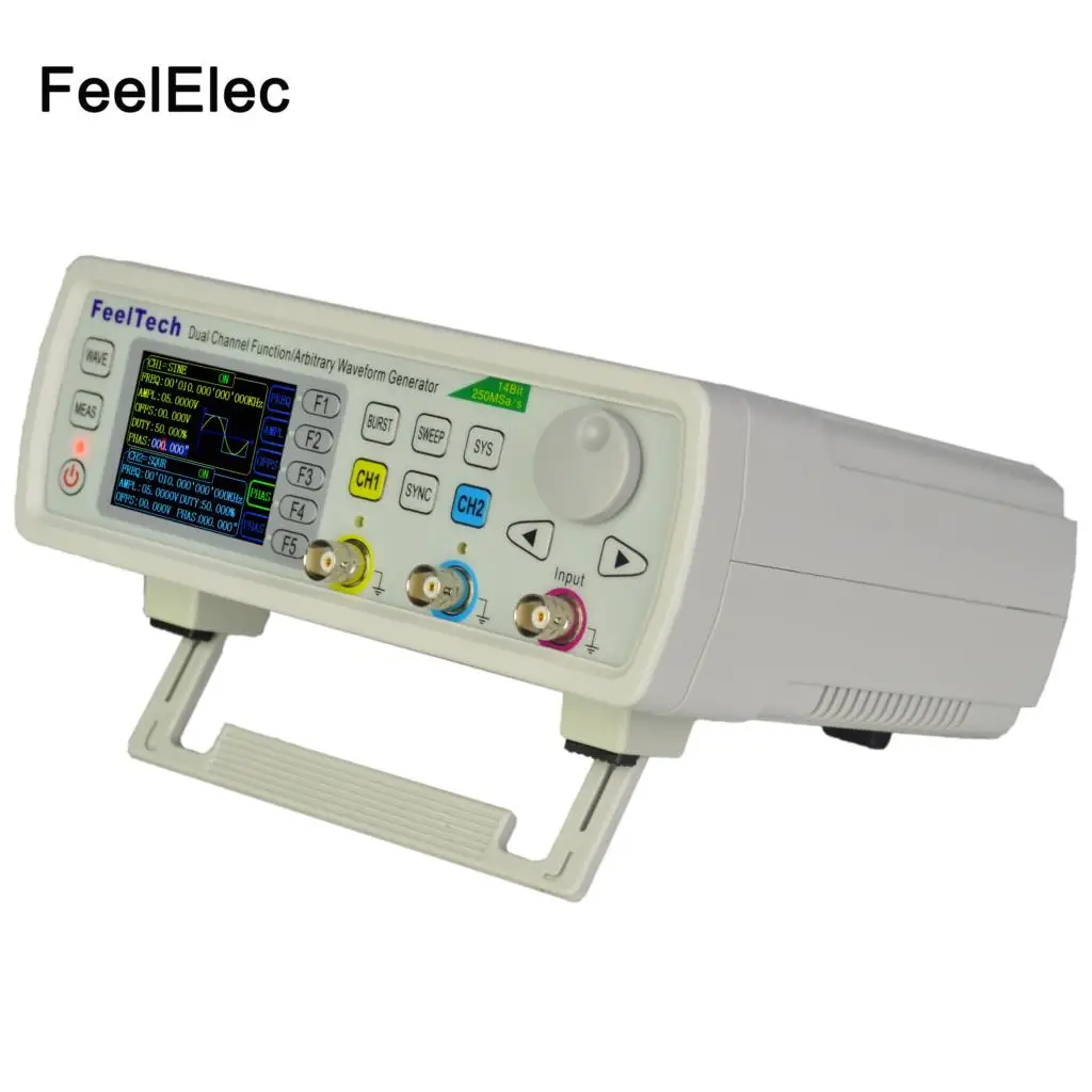 Feeltech FY6600 60MHz высокоточное цифровое управление двухканальная Функция DDS/генератор