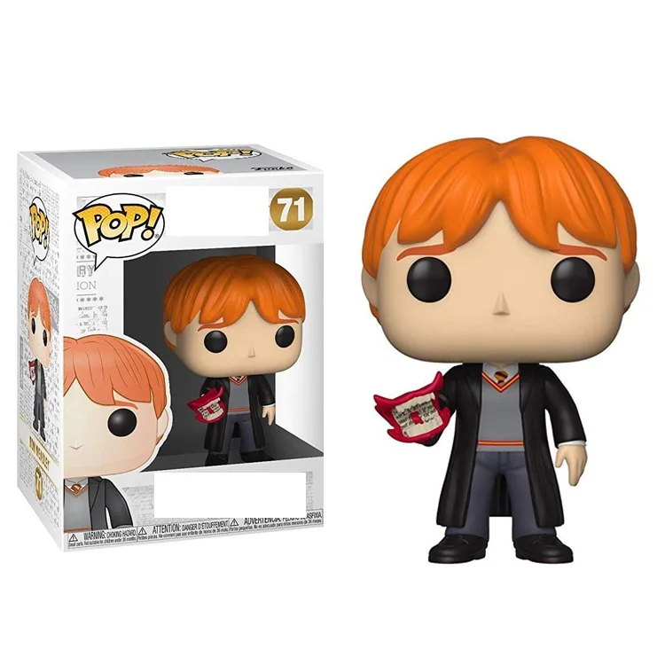Funko поп Харри Поттер квиринус Квиррелл Волшебная школа Фильм Винил экшн и игрушки Фигурки Коллекционная модель игрушки для детей - Цвет: 71with box