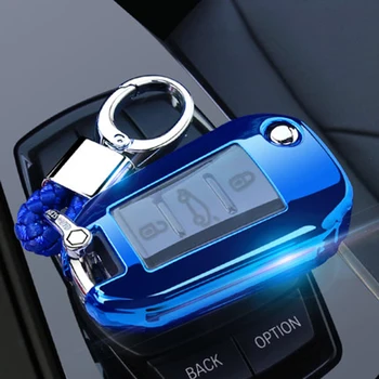 

Sport Protector Cover For Citroen C4 CACTUS C5 C3 C4L C6 for Peugeot 508 301 2008 3008 308 408 RCZ 4008 3 buttons Car Key Case