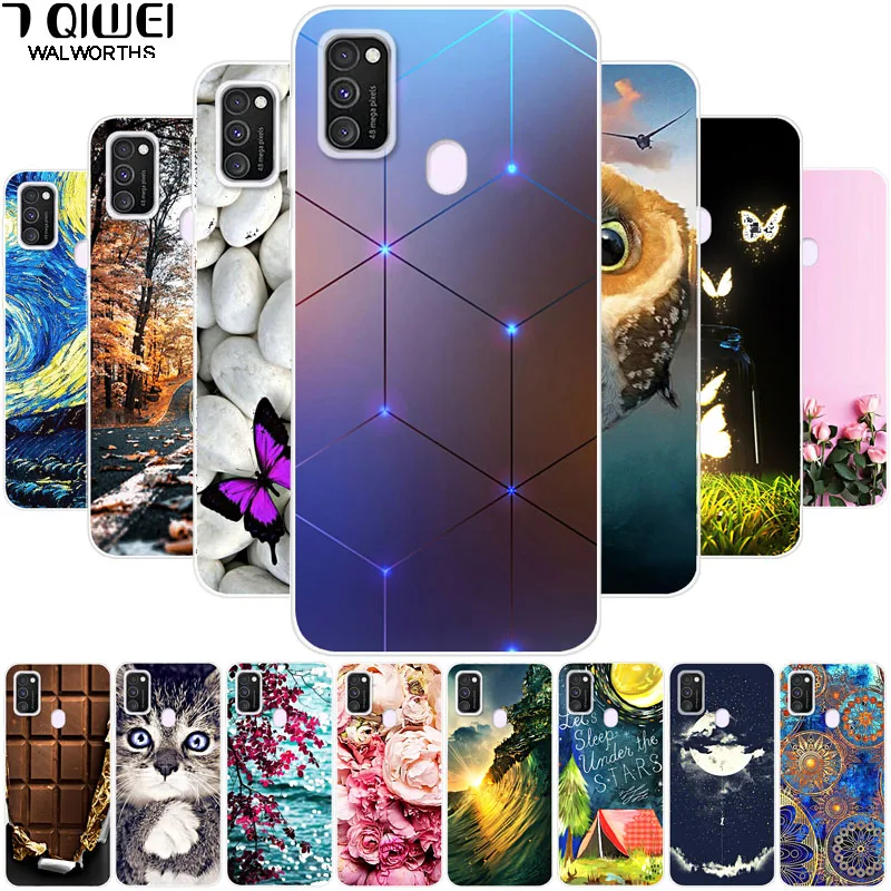 Чехол для Samsung M30S 6 4 дюйма силиконовый мягкий милый чехол из ТПУ телефона Galaxy