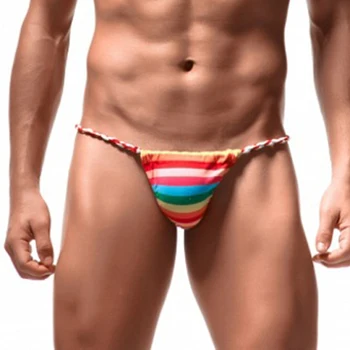 

Mens Underwears Embroidery Low Waist Bulge Pouch Appeal Sexy Breathable Bottoms