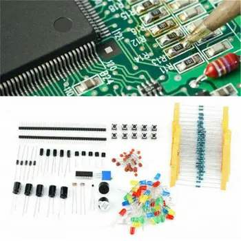 

Electronic Component Assorted Kit for Arduino Raspberry Pi STM32 with 830 Tie-points Breadboard Power Supply Set