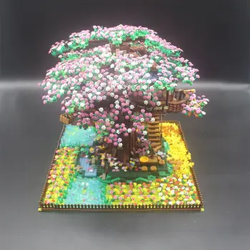 

MODIKER Small Particle DIY Assembly Building Block Extension Pack for Tree House 21318 (No Block Model Only Modified Parts)