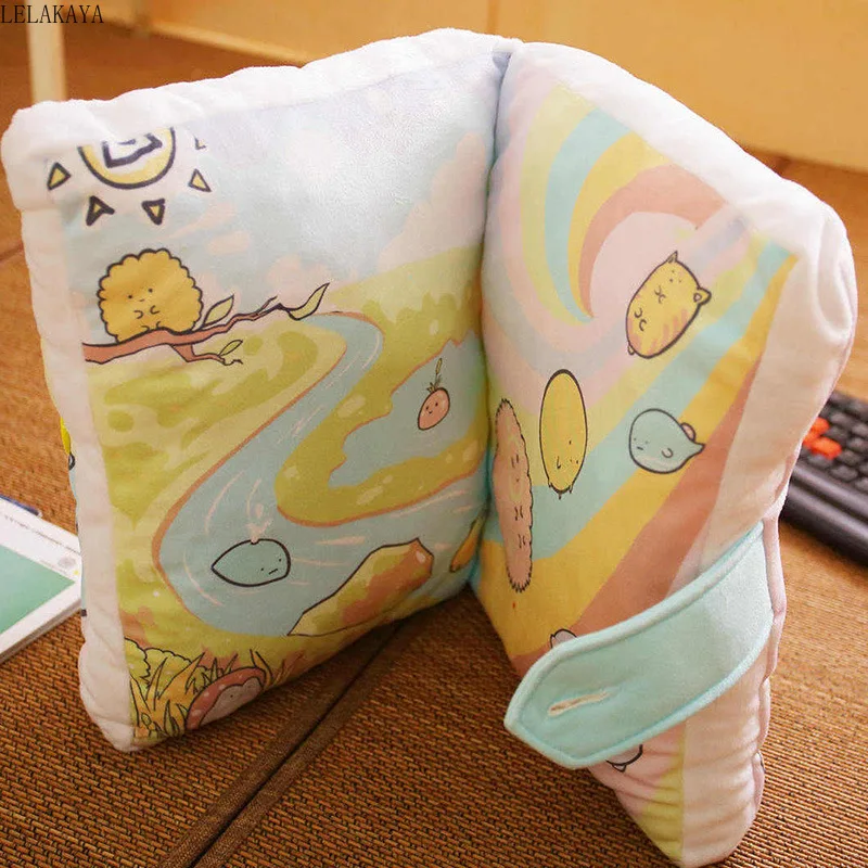 35*26*8 см Kawaii японский Sumikko Gurashi San-X уголок био плюшевая подушка с принтом книги подарок мягкие животные ручной подушки игрушки для декора дома