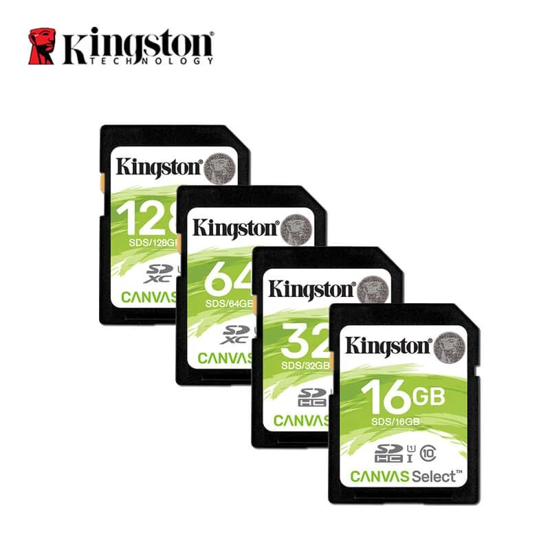 Kingston Sd Card 32 Gb Memory Card 128 Gb Class 10 Sdhc Sdxc Cartao De Memoria Micro Sd Card 16 Gb 64 Gb For Digital Camera Cartao De Memory Cardsd Card Aliexpress