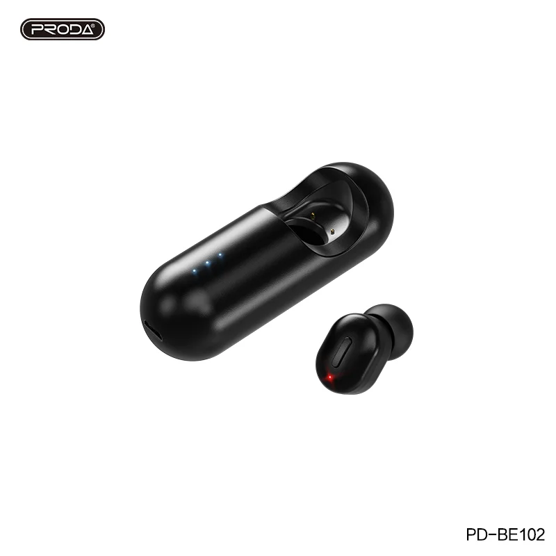 PRODA Высококачественная Беспроводная bluetooth гарнитура TWS 5 0 высокоемкая батарея с