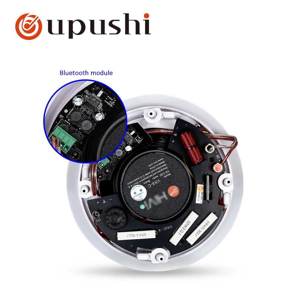 Oupushi VX6-C Bluetooth коаксиальный потолочный динамик система домашнего кинотеатра лучшее качество звука подключение мобильного телефона для дома
