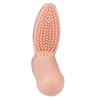 Brush Finger Vibrator Clitoris Stimulation Finger Sleeve Dildo Vibrating Egg Adult Sex Toys for Woman Licking G Spot Massager 6