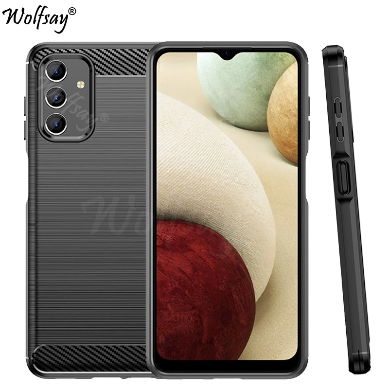 Per Samsung Galaxy A13 Custodia 4G Custodia In Fibra Di Carbonio Silicone Per Samsung A13 A33 A53 A12 A22 A32 A52S Custodia Per Samsung A13 Custodia 4