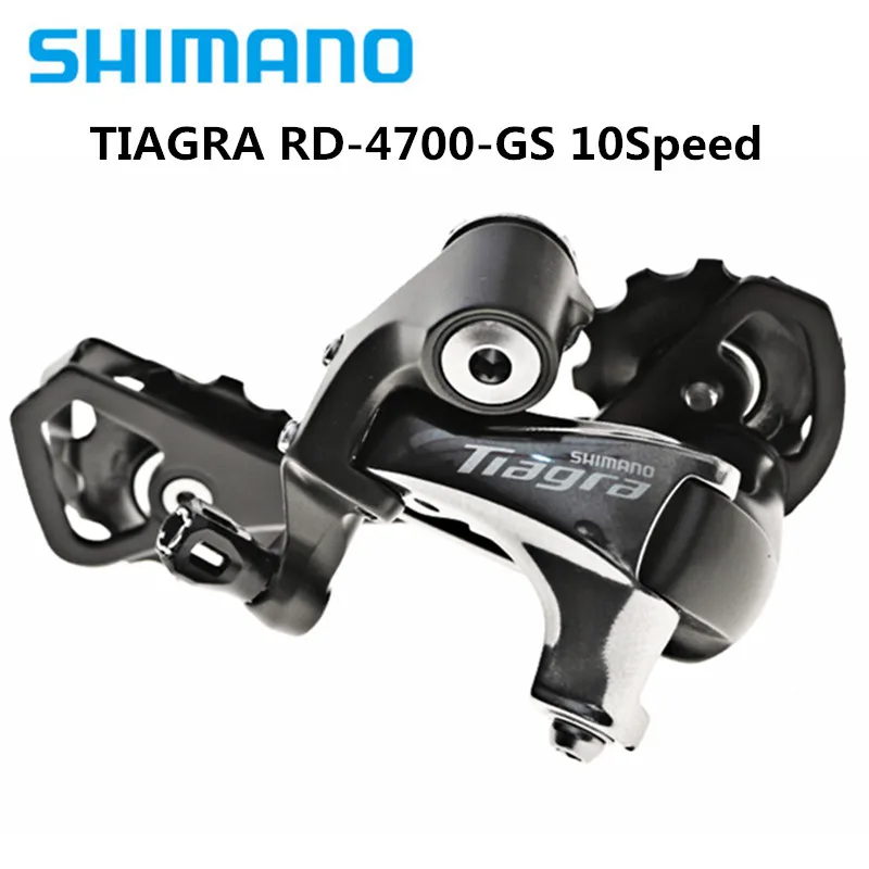 Shimano Tiagra RD-4700 GS задний циферблат 10 S/20 скоростной складной велосипед/дорожный велосипед средняя нога задний переключатель черный