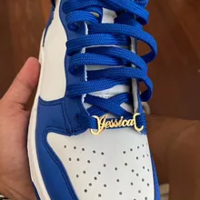 

One Pair Customed Name Shoe Buckles For Women Stainless Steel Nameplate Number Year Shoe Buckles Charm Wedding Jewelry Girl Gift