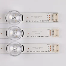 Tira de luces LED para TV LG 50LB653V ZK 50LB650V ZN 50LB551U ZC 50LF5809 ZA 50LB5700 50LB570B 50LB5820 6916L 1978A, novedad de 100%, 10 unidades/Kit