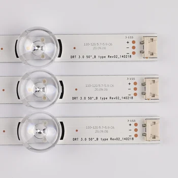 

New 10 PCS/set LED backlight strip Replacement for LG 50LB650V Innotek DRT 3.0 50 A B 6916L 1736A 1735A 1978A 1979A LC500DUE