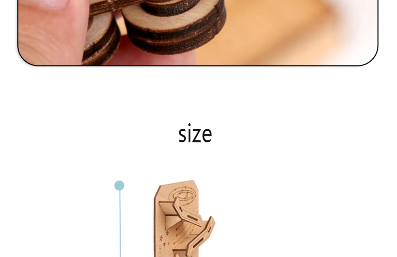 Wooden 3D Puzzle DIY Spaceship Vehicle Solar System Assembling Puzzles Stress Relief Toy For Children Interesting Puzzle Game