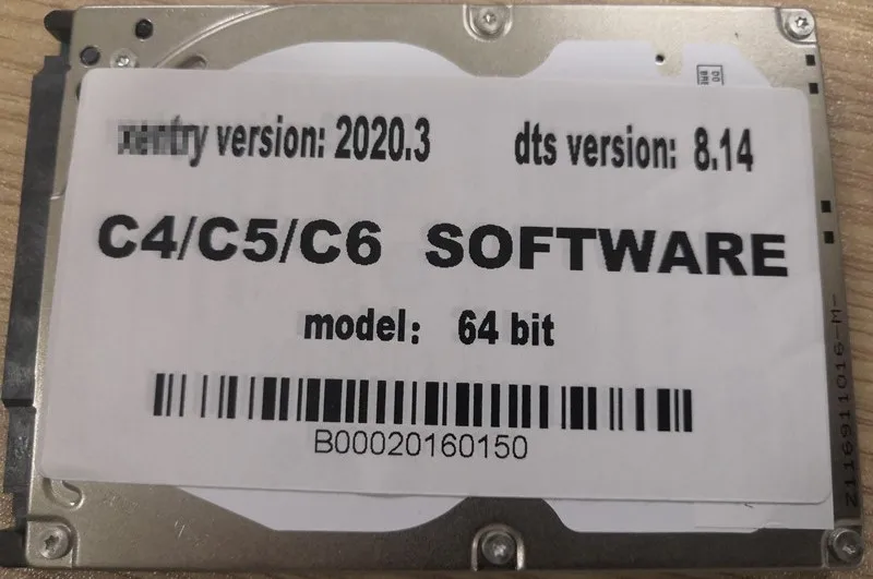 MB Star C4 с 2020 06 версия HDD Compact 4 DTS DAS M ercedes Диагностика мультиплексор для Ben z DHL
