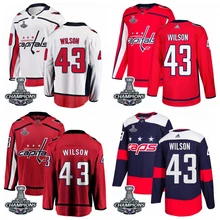 Сшитая Мужская футболка с героями мультфильма «Америка» Томом вилсоном Кубок Стэнли Final Champions JERSEY