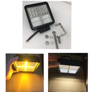 

LED Work Light 12-80V Fog Light Car Light Assembly for Offroad Car Truck Tractor Boat Trailer 4 inch 177W LED Light Dropshipping