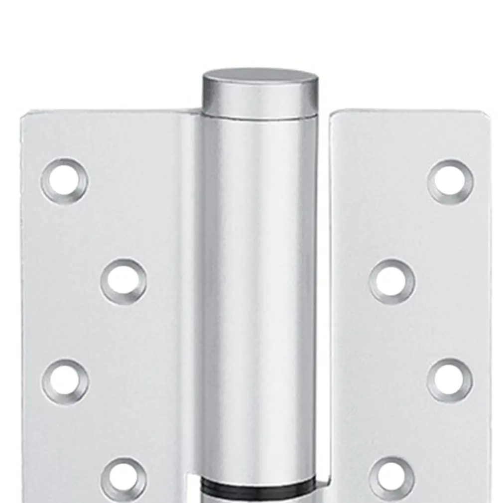 2pcs 6inch Automatic Door Closer Hinge Hydraulic Buffer Damping Spring Hinged Blind Door Self-Closing Page Left Open