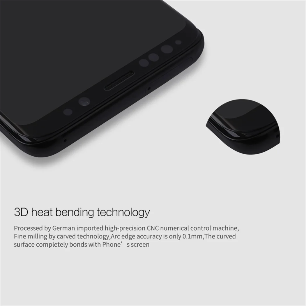 Закаленное стекло Nillkin 3D CP Max для Samsung Galaxy S10 S10e + S9 S8 Plus защита экрана от взрывов