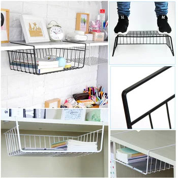 

Iron Faucet Storage Racks Adjustable Sink Rag RackUnder Shelf Basket Rack Kitchen Bathroom Soap Storage Holders Shelves