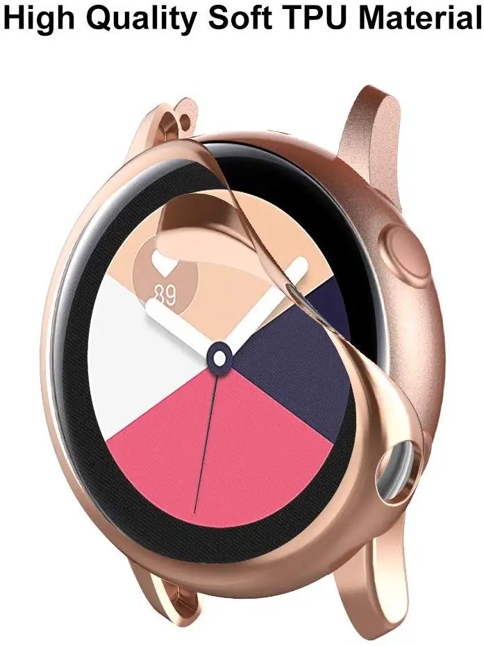 Чехол для samsung Galaxy Watch Active 2, ТПУ, защита экрана, устойчивая к царапинам, защитный чехол для Galaxy Watch Active 2, 40 мм