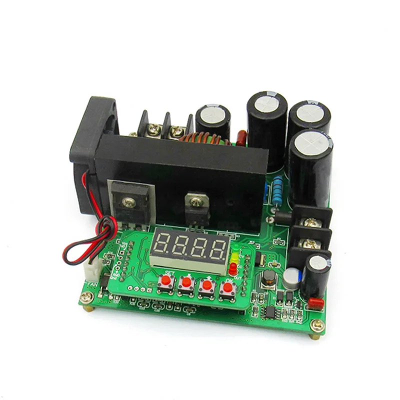 Регулируемый B900W модуль увеличения постоянного напряжения тока трансформаторный модуль регулятор вход 8-60 В до 10-120 в 900 Вт