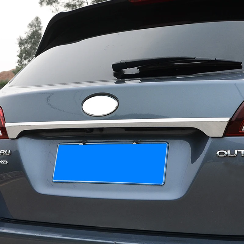 Для Subaru Outback- автомобильный Стайлинг задние ворота отделка наклейка рамка Крышка внешние аксессуары